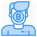 Usuario Dinheiro Bitcoin Criptomoeda Usuario Bitcoin Bitcoin Icon