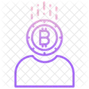 Usuario Usuario Bitcoin Conta Bitcoin Icon