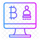 Mineracao Bitcoin Criptomoeda Icon