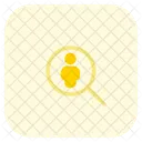 Usuario de búsqueda  Icono