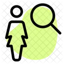 Usuario de búsqueda  Icono