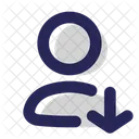 Usuario Caido Usuario Cuenta Caida Icono