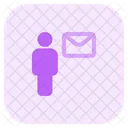 Correo de usuario  Icono