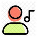 Usuario De Musica Perfil De Musica Usuario Icon