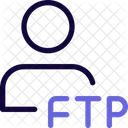 Usuario Ftp Icono