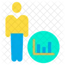 Usuario grafico  Icono