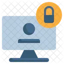 Usuario Bloqueado Personal Icono