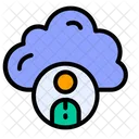 Nube De Usuario Nube Perfil De Nube Icon