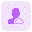 Datos de la nube del usuario  Icon