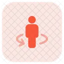 Usuario rotar  Icono