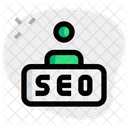 Usuario Seo Icono