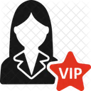 Usuario Vip Exclusivo Premium Icono