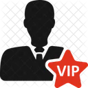 Usuario Vip Exclusivo Premium Icono