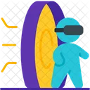 Usuario virtual  Icono
