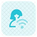 Usuario wifi  Icon