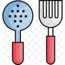 Cooking Spoons Cutlery Kitchen Icon