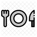 Utensil Dish Plate Icon