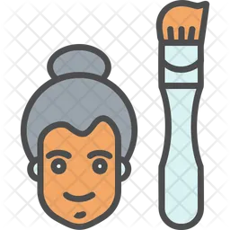 Utensilio para aplicar algo  Icono