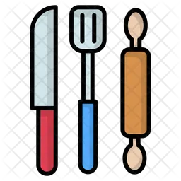 Utensílios de cozinha  Ícone