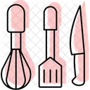Utensils Kitchen Cooking Icon