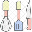 Utensils Kitchen Cooking Icon