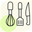 Utensils Kitchen Cooking Icon