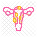 Uterine Fibroids Woman Icon