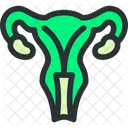 Utero Ginecologia Reprodutiva Ícone
