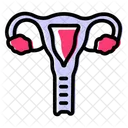 Uterus Ovary Reproductive System Icon