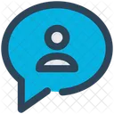 Chat Message Communication Icône
