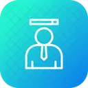 Utilisateur Employe Performance Icône