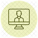 Utilisateur en ligne  Icône