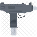 Uzi Pistolet Guerre Icône