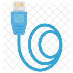 UTP-Netzwerkkabel  Symbol