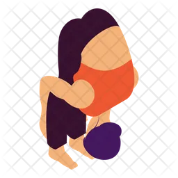 Uttanasana  Icon