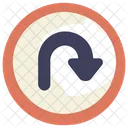 Roadsign Direction Sign Icon