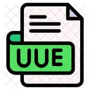 Uue File Type File Format Icon