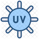 Radiation Ultraviolet Uv 아이콘