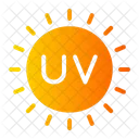 Uv Sun Rays Ultraviolet 아이콘