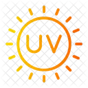 Uv Sun Rays Ultraviolet Icon