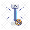 Uv Light Disinfection Uv Light Ultraviolet Icon
