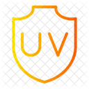 Uv Protection Shield Security Icon