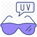 Uv Protection Glasses Glasses Goggles Icon