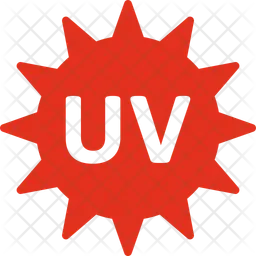 Uv rays  Icon