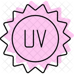 Uv rays  Icon