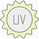 Uv Rays Lineal Color Icon Icon