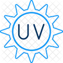 Uv rays  Icon