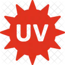 Uv Rays Sun Ultraviolet Illumination Icon