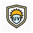 UV Schutz Produkt Symbol