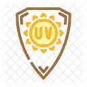 UV Schutz Produkt Symbol